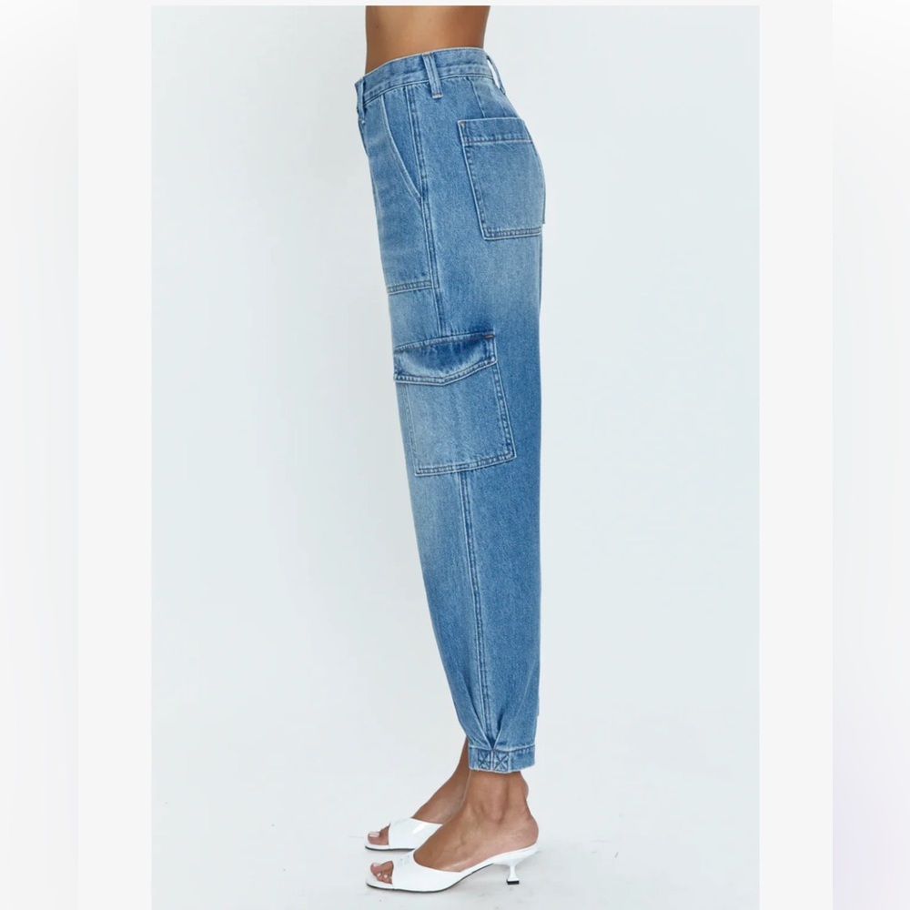 Pistola Josephine High Rise Tapered Cargo Jean - Picture 3 of 12